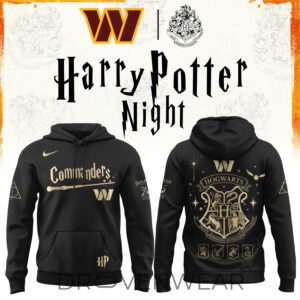 2026 Washington Commanders Harry Potter 25th Anniversary Special Edition Football Hoodie