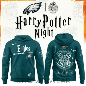 Philadelphia Eagles 2026 Harry Potter 25 Years Celebration Alternate Design Hoodie