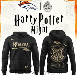2026 Denver Broncos Harry Potter 25th Anniversary Special Edition Football Hoodie