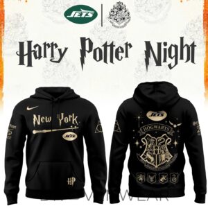 2026 New York Jets Harry Potter 25th Anniversary Special Edition Football Hoodie