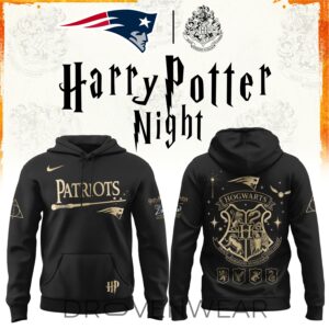 2026 New England Patriots Harry Potter 25th Anniversary Special Edition Football Hoodie