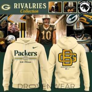 Green Bay Packers 2026 Rivalries Making History Since 1919 Hoodie Edition 2