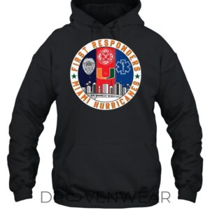 Miami Hurricanes X First Responders Never Forget 9.11 Special Edition – Unisex Hoodie