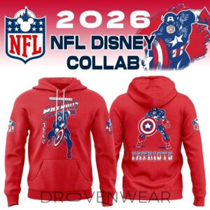 Limited Edition Disney X Patriots Collaboration Graphic Hoodie