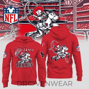 Disney X Houston Texans Collaboration Graphic Limited Edition Hoodie
