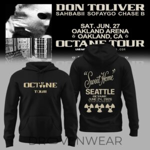 Don Toliver “nitrous – Octane World Tour Leg 2” Signature Limited Edition Hoodie Ver10