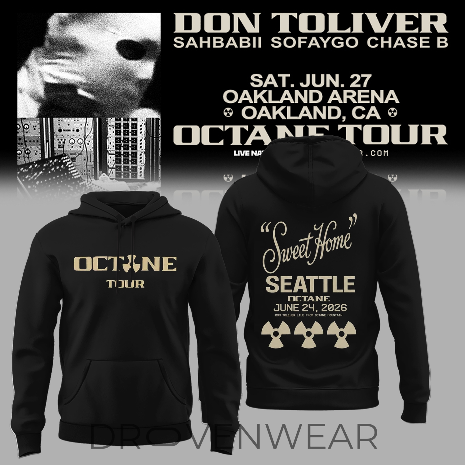 Don Toliver “nitrous – Octane World Tour Leg 2” Signature Limited Edition Hoodie Ver10 Don Toliver “nitrous – Octane World Tour Leg 2” Signature Limited Edition Hoodie Ver10