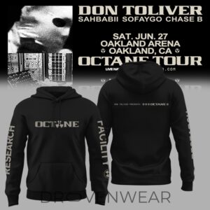 Don Toliver “nitrous – Octane World Tour Leg 2” Signature Limited Edition Hoodie Ver9
