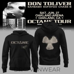 Don Toliver “nitrous – Octane World Tour Leg 2” Signature Limited Edition Hoodie Ver8