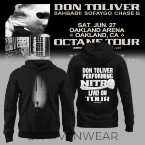 Don Toliver “nitrous – Octane World Tour Leg 2” Signature Limited Edition Hoodie Ver6