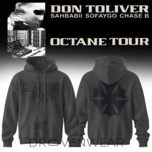 Don Toliver “nitrous – Octane World Tour Leg 2” Signature Limited Edition Hoodie Ver4