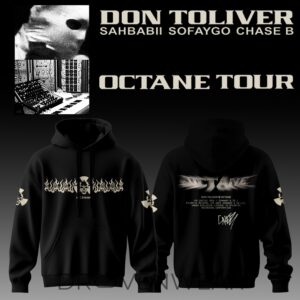 Don Toliver “nitrous – Octane World Tour Leg 2” Signature Limited Edition Hoodie Ver3