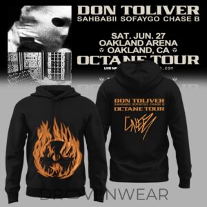 Don Toliver “nitrous – Octane World Tour Leg 2” Signature Limited Edition Hoodie Ver2