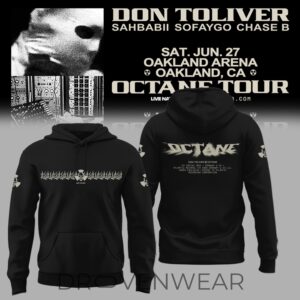 Don Toliver “nitrous – Octane World Tour Leg 2” Signature Limited Edition Hoodie