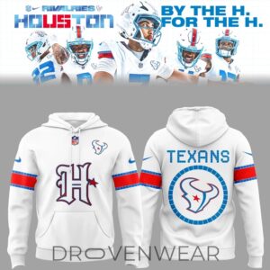 3D All Over Houston Texans Rivalries Football 2026 Hoodie
