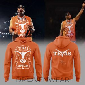 Limited Edition Cornell Haynes Jr X Come With Me To The Texas Longhorns Hoodie