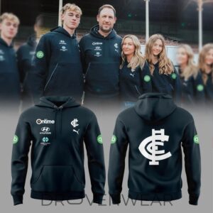 3D All Over Carlton Football Club ‘frase’ Hoodie