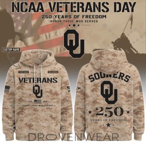 Oklahoma Special Veterans Day 2026 Limited Edition Hoodie