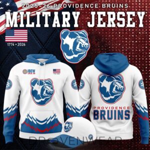 Providence Bruins 2026 Military Appreciation Hoodie