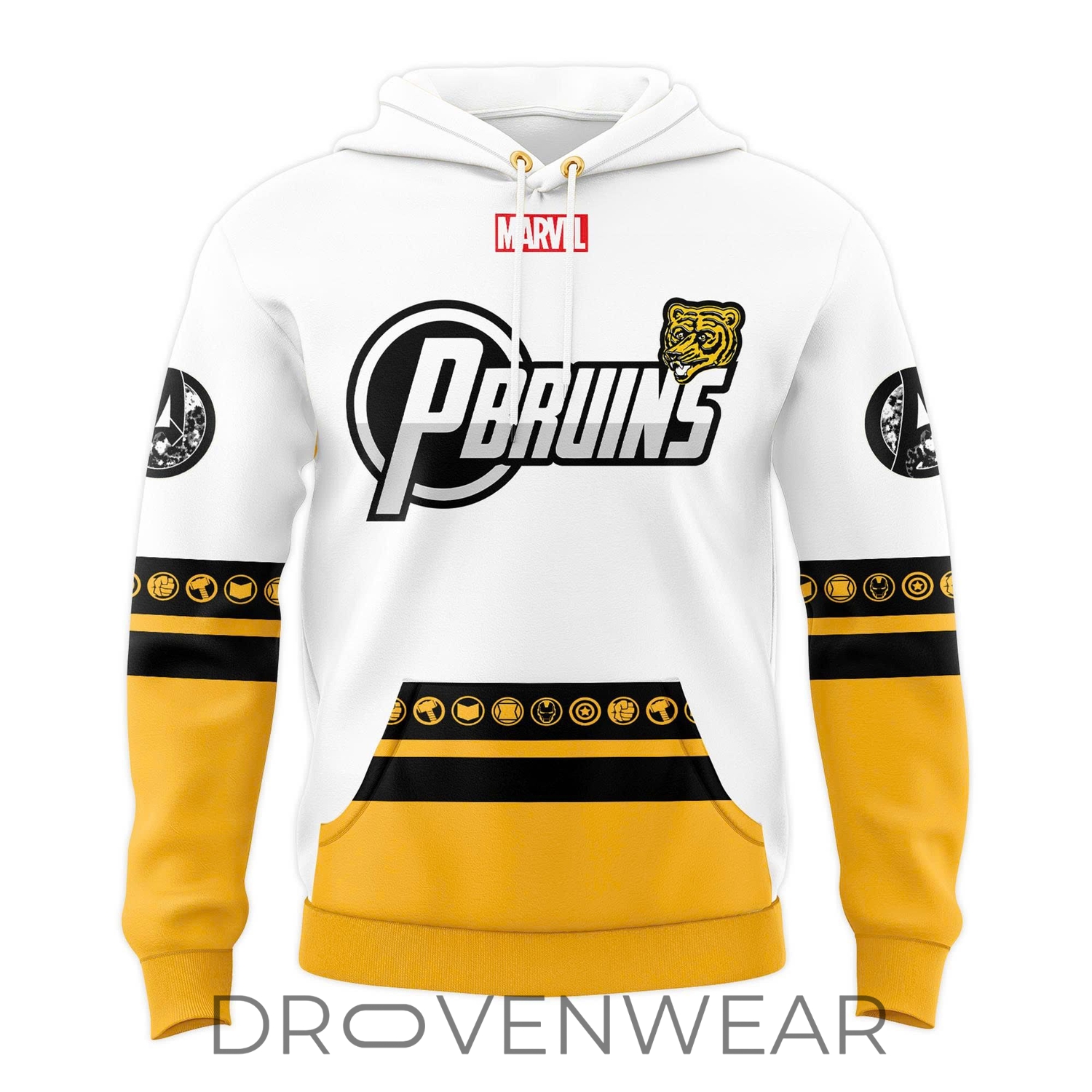 Providence Bruins 2026-27 Marvel Weekend Special Edition Pullover Hoodie Providence Bruins 2026-27 Marvel Weekend Special Edition Pullover Hoodie