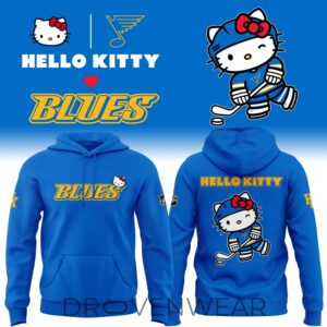 Hello Kitty X St. Louis Blues Hoodie