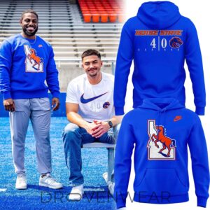 Nike Boise State Football “40th Anniversary” Hoodie