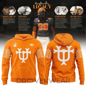 Tennessee Volunteers Legacy Football Orange Hoodie
