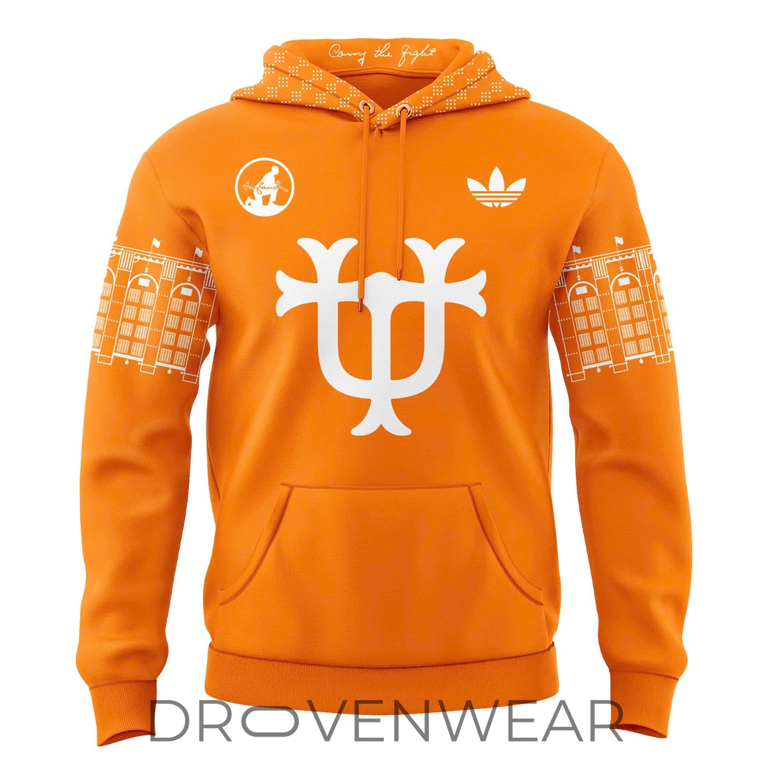 Tennessee Volunteers Legacy Football Orange Hoodie Tennessee Volunteers Legacy Football Orange Hoodie