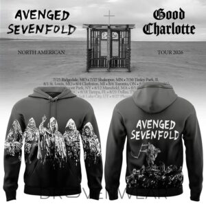 Limited Edition Avenged Sevenfold 2026 Two Four Seven Hoodie