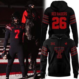 Special 2026 “let’s Ride” Uniform Texas Tech Football Hoodie