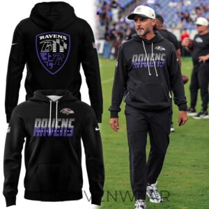 Nike Baltimore Ravens “engineered For Ravens” Hoodie