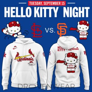 St. Louis Cardinals X Hello Kitty Night Game 2026 Exclusives Hoodie