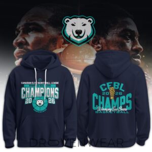 Winnipeg Sea Bears Cebl Champions Hoodie