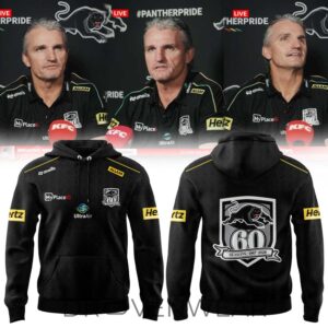 Coach Ivan Cleary 2026 Penrith Panthers Black Media Special Hoodie
