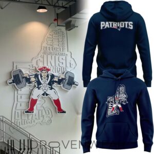 2026 Patriots Weight Room Training Hoodie