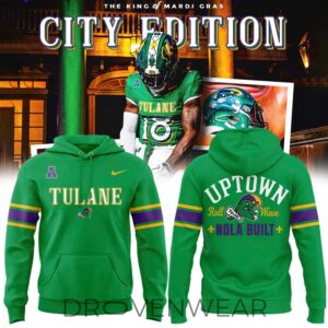 Special 2026 City Edition Uniforms Tulane Football Hoodie