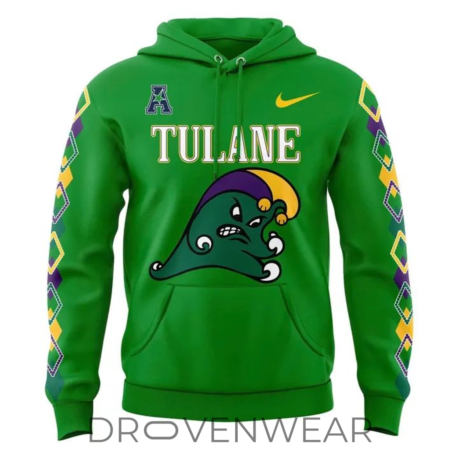 Unisex Nike Green Tulane Football 2026 City Edition Limited Hoodie Unisex Nike Green Tulane Football 2026 City Edition Limited Hoodie