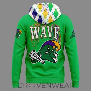 Tulane Green Wave Devon Walker #18 Mardi Gras City Edition Football Hoodie 2 Tulane Green Wave Devon Walker 18 Mardi Gras City Edition Football Hoodie 3.jpg