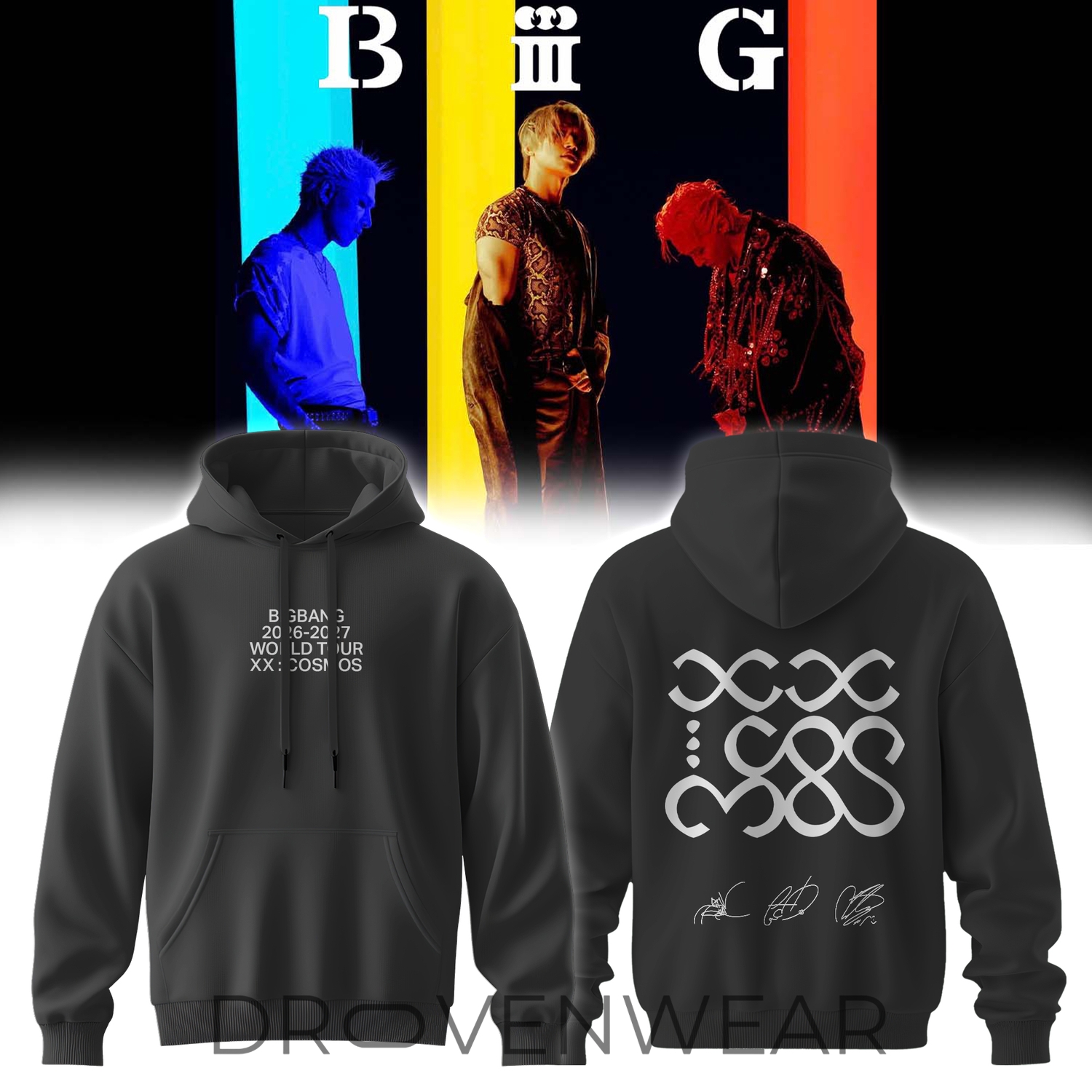 Bigbang World Tour Xx: Cosmos Hoodie Ver2 Bigbang World Tour Xx: Cosmos Hoodie Ver2