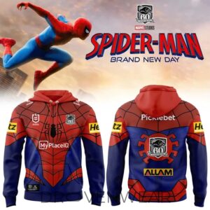 All Over Penrith Panthers X Spider-man 2026 Merch Limited Edition Hoodie