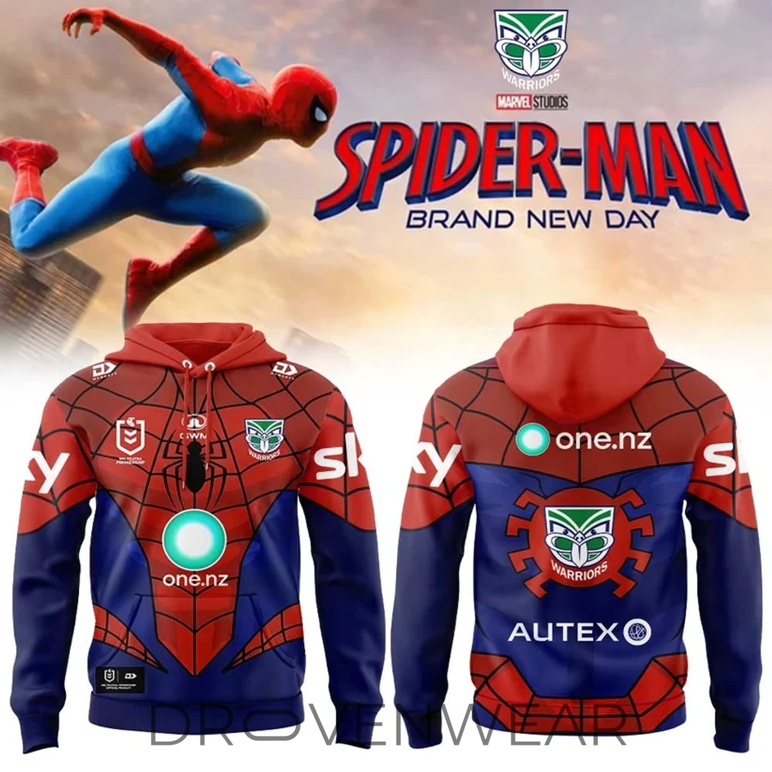 All Over New Zealand Warriors X Spider-man 2026 Merch Limited Edition Hoodie All Over New Zealand Warriors X Spider-man 2026 Merch Limited Edition Hoodie