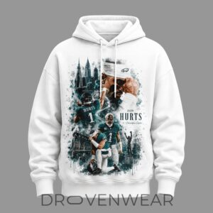 New Qb1 Jalen Hurts Philadelphia Eagles Hoodie 2.jpg