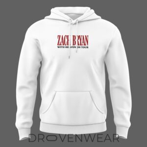 Zach Bryan X Utah Utes Football With Heaven On Tour White 2026 Hoodie 2.jpg