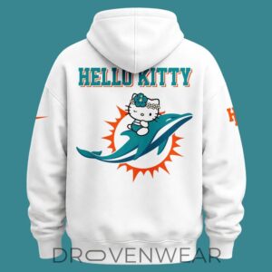 Miami Dolphins X Hello Kitty 2026 White Special Hoodie 2 Miami Dolphins X Hello Kitty 2026 White Special Hoodie 3.jpg