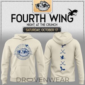 Syracuse Crunch X Fourth Wing Night 2026 Special Edition Hoodie