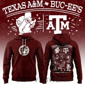 Limited Edition Texas A&m And Buc-ee’s Hoodie