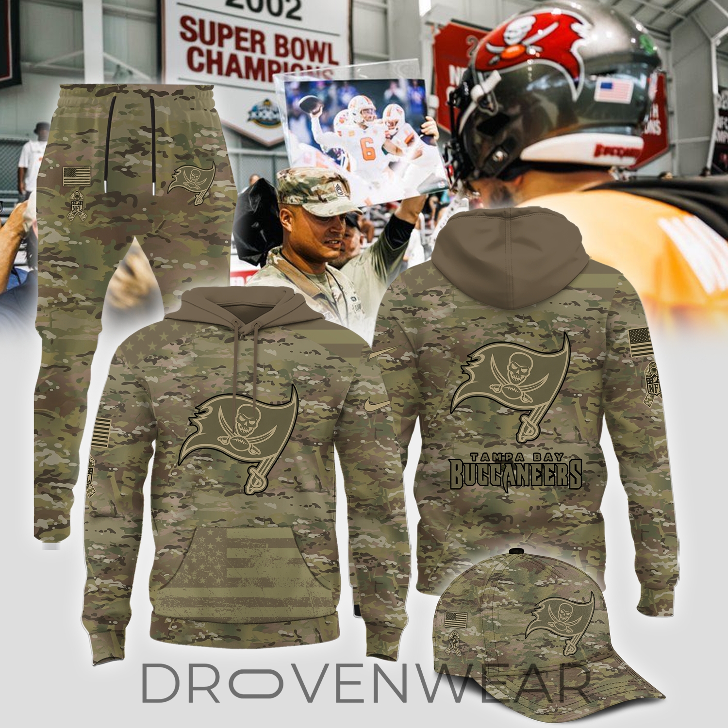 Buccaneers Military Day 2026 Limited Edition Hoodie Buccaneers Military Day 2026 Limited Edition Hoodie