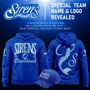 Cleveland Sirens Wnba Hear The Call 2026 Hoodie