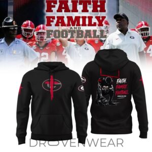 Georgia Bulldogs Faith Family Football 2026 Limited Hoodie
