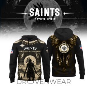 Limited Editon New Orleans Saints Native Spirit Heritage 2026 Hoodie